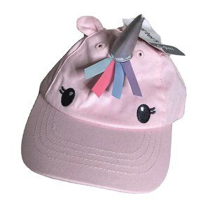 NWT CARTER'S | Baby Girl Unicorn Baseball Hat 0-9 Months Pink